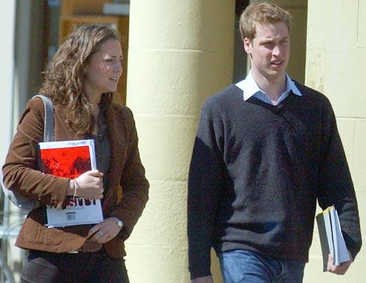 Prince William and Kate Middleton's Young Love at St Andrews University