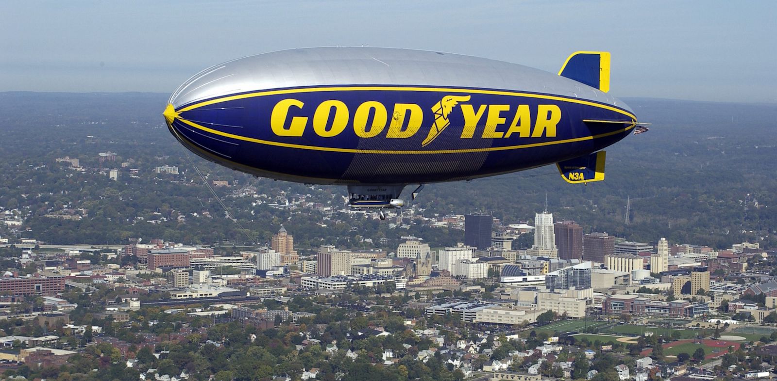 Goodyear Goodbye Blimp Hello Zeppelin Abc News