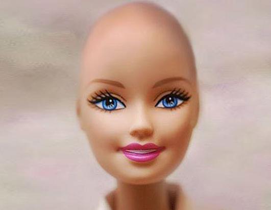 barbie bald doll