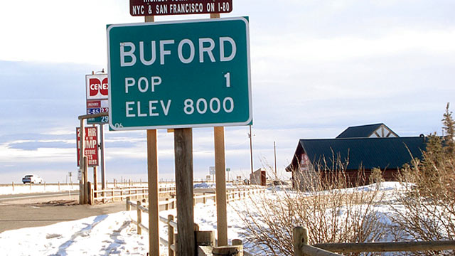 Buford Wyoming Population