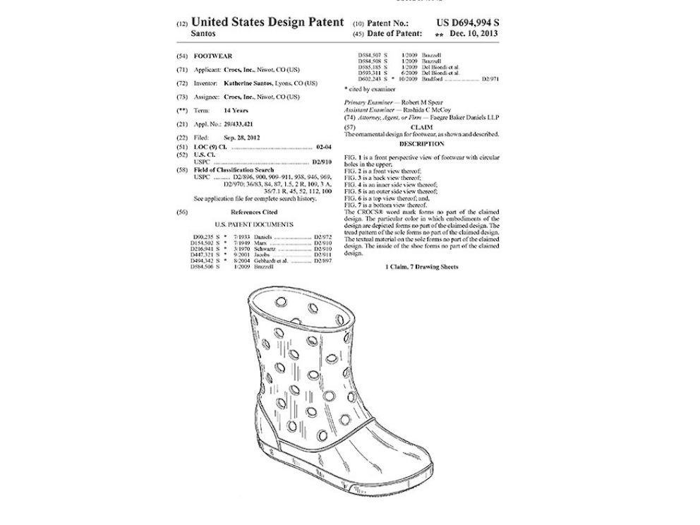 croslite patent