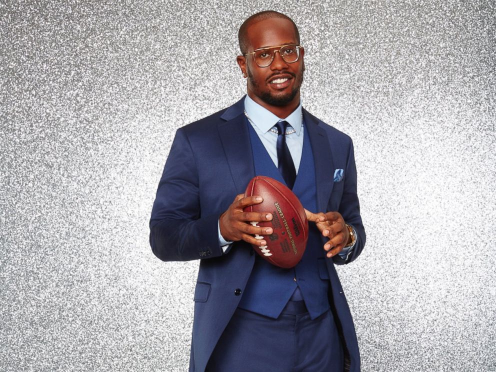 PHOTO: Von Miller and the rest of the stars will grace the ballroom floor for the first time on live national television with their professional partners during the two-hour season premiere of Dancing with the Stars, on Monday, March, 21, 2016.