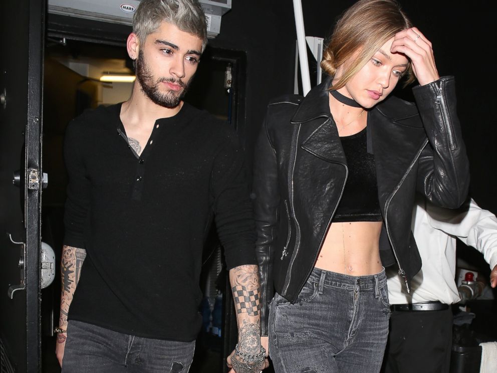 Zayn Malik And Gigi Hadid Photographed Holding Hands Abc News 