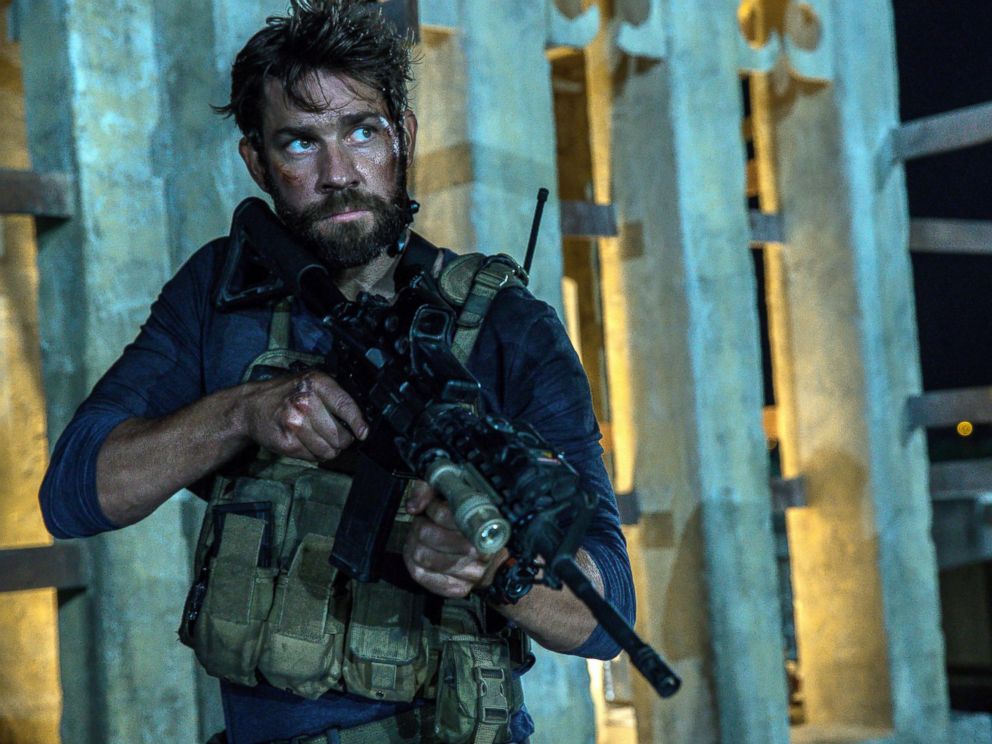 PHOTO: John Krasinski as Jack Silva in the film, 13 Hours: The Secret Soldiers of Benghazi.