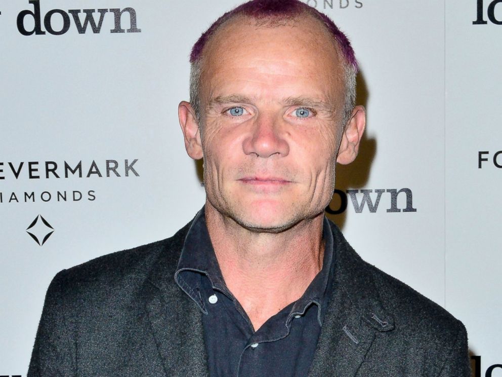 PHOTO: Flea arrives at the premiere of Lowdown at ArcLight Hollywood, Oct. 23, 2014, in Hollywood, Calif.