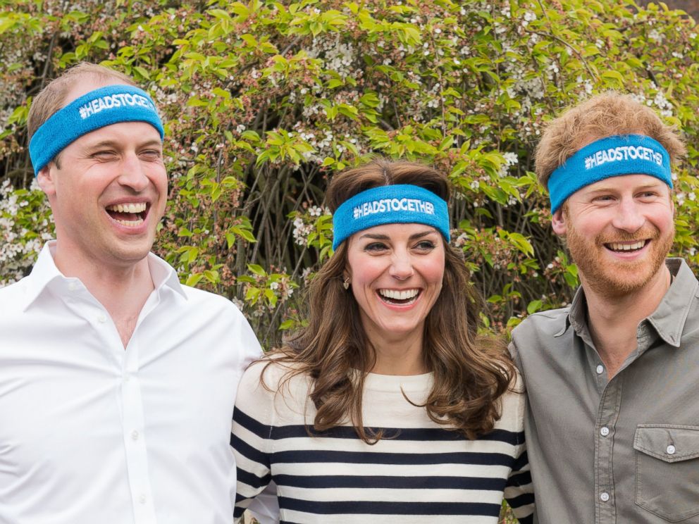 PHOTO: The Duke and Duchess of Cambridge and Prince Harry are spearheading a new campaign called Heads Together in partnership with inspiring charities, which aims to change the national conversation on mental well-being.