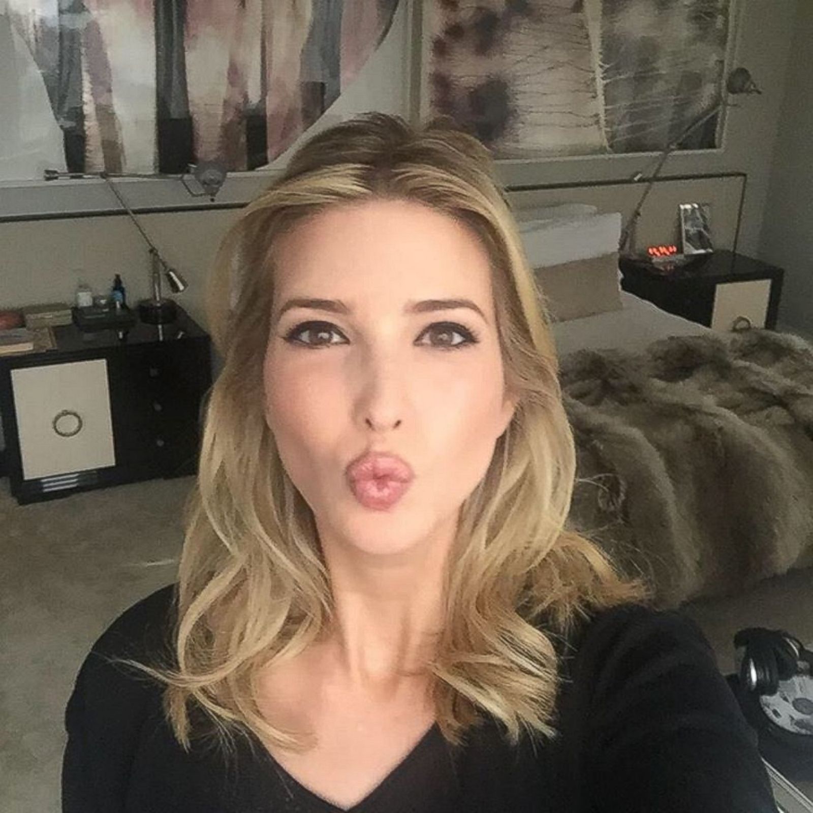 Ivanka Trump Shares A Sweet Selfie Picture Cel