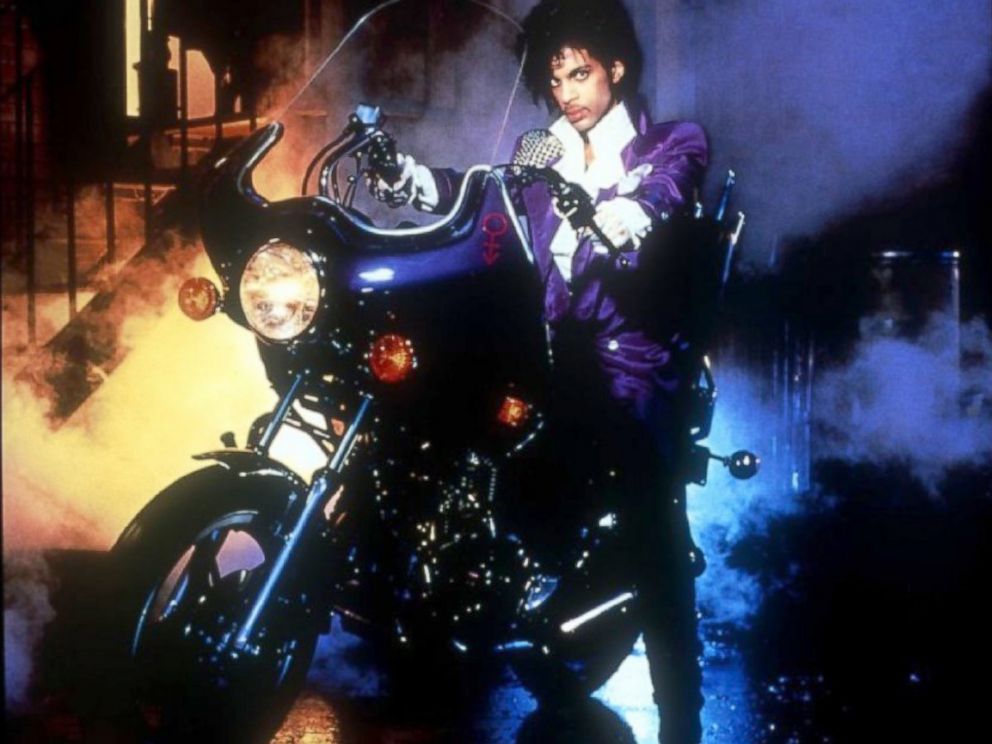 PHOTO: Prince in Purple Rain.