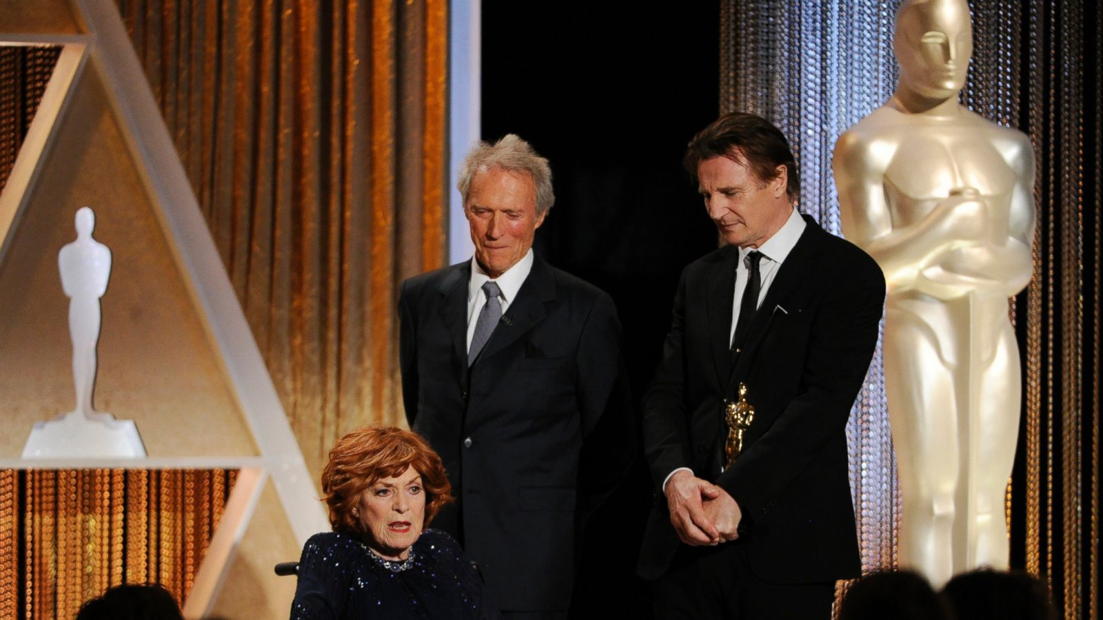 Maureen OHara, Clint Eastwood, Liam Neeson