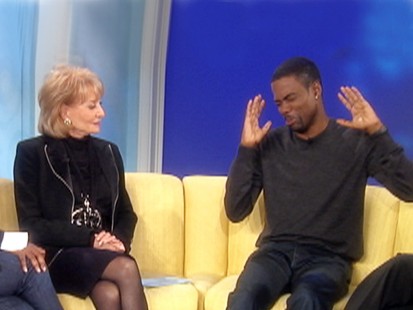 VIDEO: Chris Rock jokes about David Letterman on The View. ABCNEWS.com VIDEO: Chris Rock jokes about David Letterman on The View. ABCNEWS.com