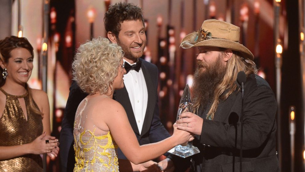 Chris Stapleton Reflects on His CMA Wins: 'I Feel Very Loved'