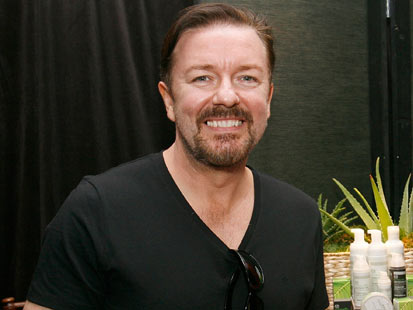 gervais gty ricky gervais host thg 111116 main Ricky Gervais Blasts Sickening Kitten Experiments