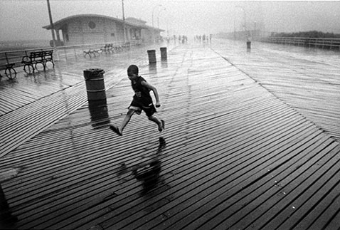 ht harvey stein running boy 2 nt 120118 Coney Island 40 Years