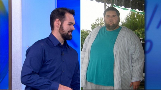 Man Loses 392 Pounds After Seeing His Obese Reflection on 