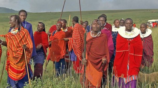 New ESl lesson plans - 'GMA' on Safari: Witnessing a Maasai Wedding
