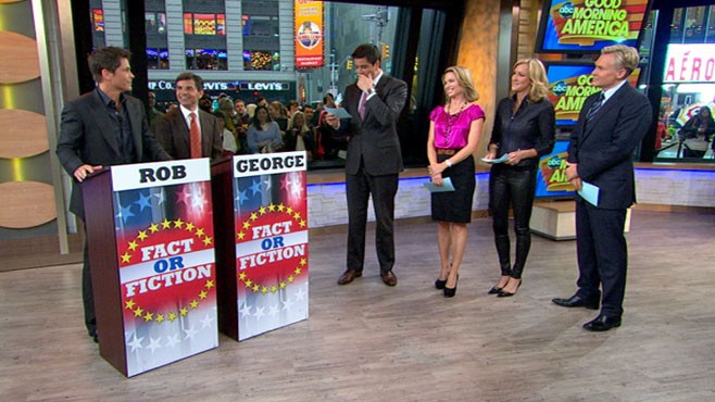 Good Morning America: GMA 10/9: Rob Lowe Guest Hosts, Plays Presidential Trivia