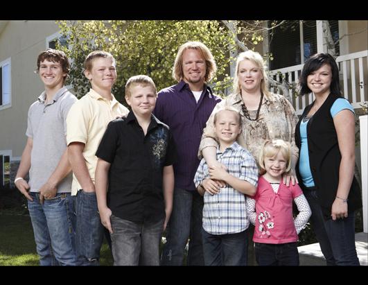 Sister Wives Picture Kody Brown And His Four Sister Wives Return To Tv Abc News 