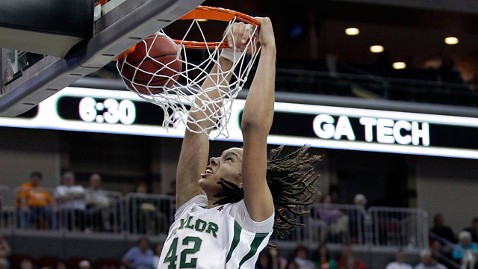 Female basketball player store dunking