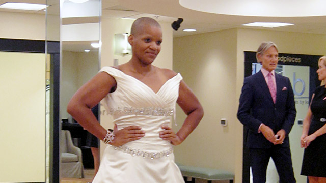 old wedding dresses for cancer