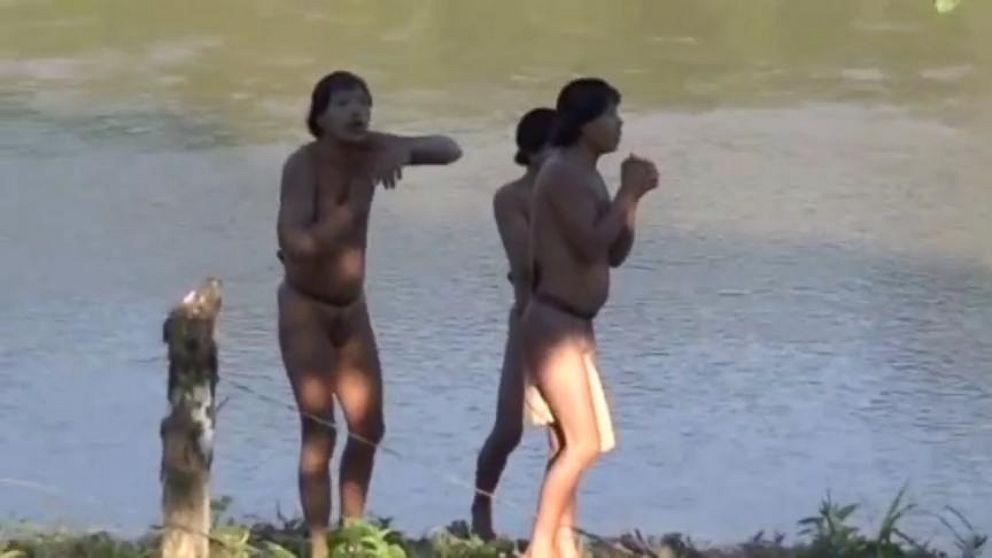 Tribe Emerges From Brazilian Jungle Possibly For First Time ABC News