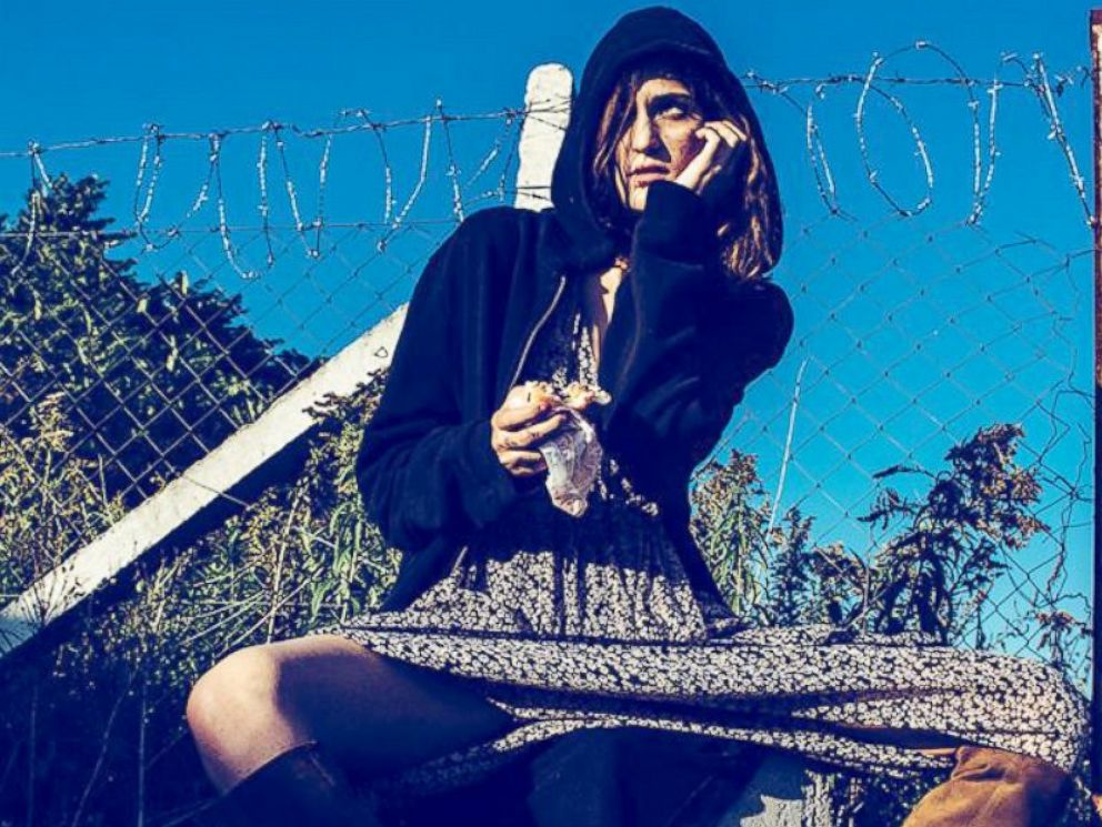 PHOTO: Model Monicka Jablonczky is pictured here in a photo series titled “DERS MIGRANT” styled by Mark Kiss and with makeup done by Mua Eszter Balla.