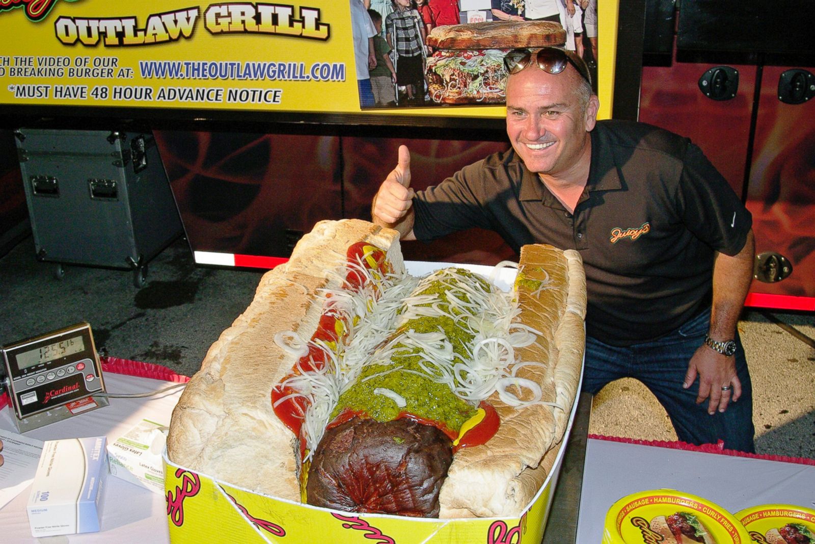 World's Largest Hot Dog Picture How Bizarre Guinness' Latest Oddball