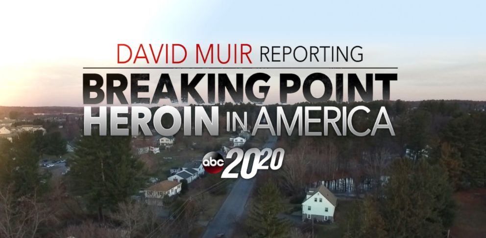 PHOTO: David Muir reports on heroin in America for a special hour on 20/20.
