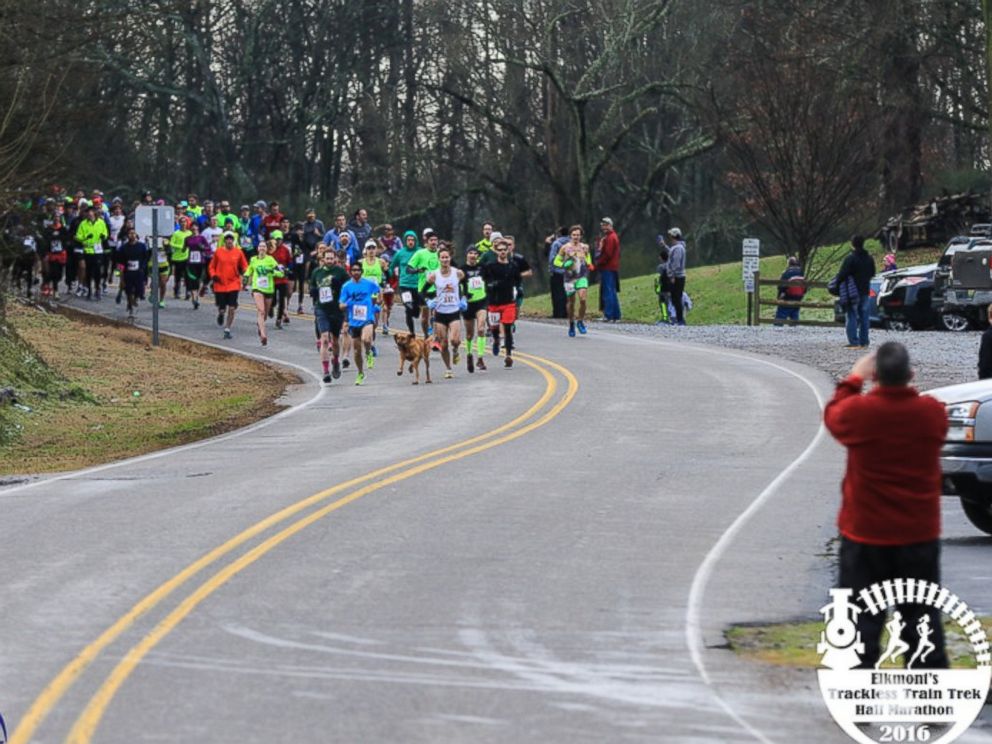 Dog Races to 7th Place Finish in Alabama HalfMarathon ABC News