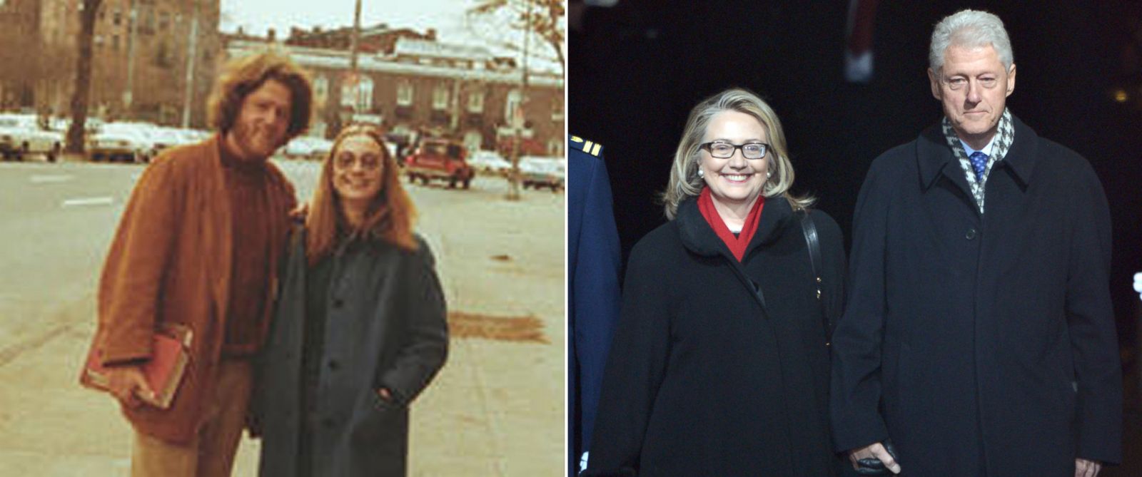 abc news when hill met bill celebrating the clintons 40th