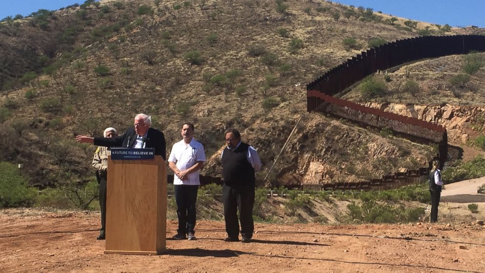 Bernie Sanders on the Border: 'We Don’t Need a Wall'