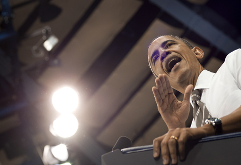 gty barack obama ll 120424 wblog Today in Pictures: Etna Erupts, Primary Elections, Hindu Trance