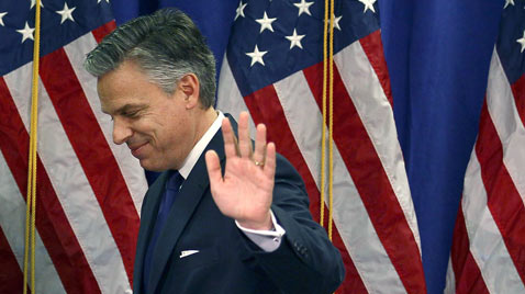 gty jon huntsman quits ss thg 120116 wblog Today in Pictures: Jan. 16, 2012