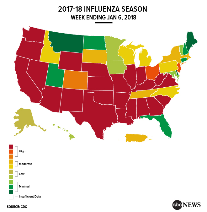 Flu Now Considered Epidemic In US As Hospitalizations Climb During Peak ...