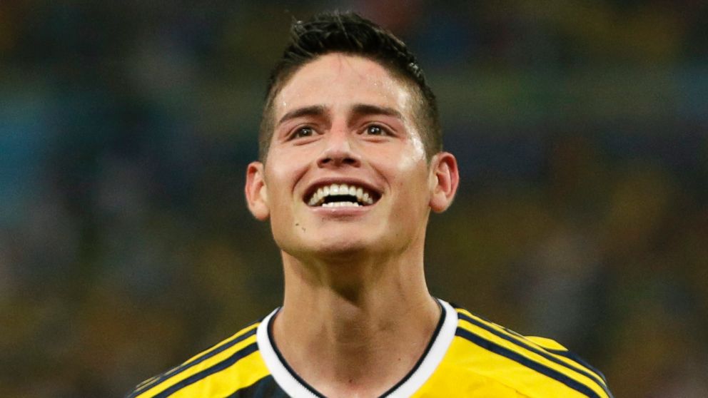 2014 World Cup: Meet Colombia&#39;s James Rodriguez, Soccer&#39;s Newest Megastar - ABC News - AP_James_Rodriguez_Colombia_bc_140629_16x9_992