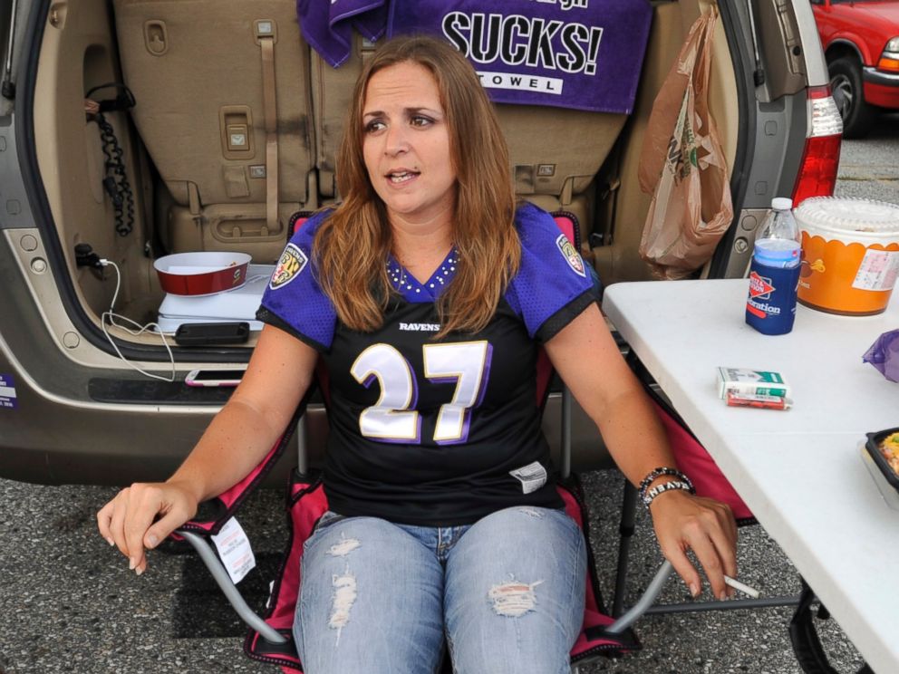 women in football jerseys