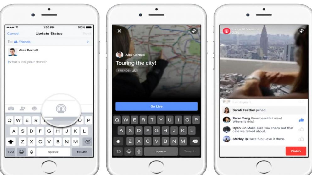 Watch:  Facebook Live Stream Feature Now Available to Everyone