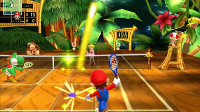 Mario Tennis Open 3DS Game