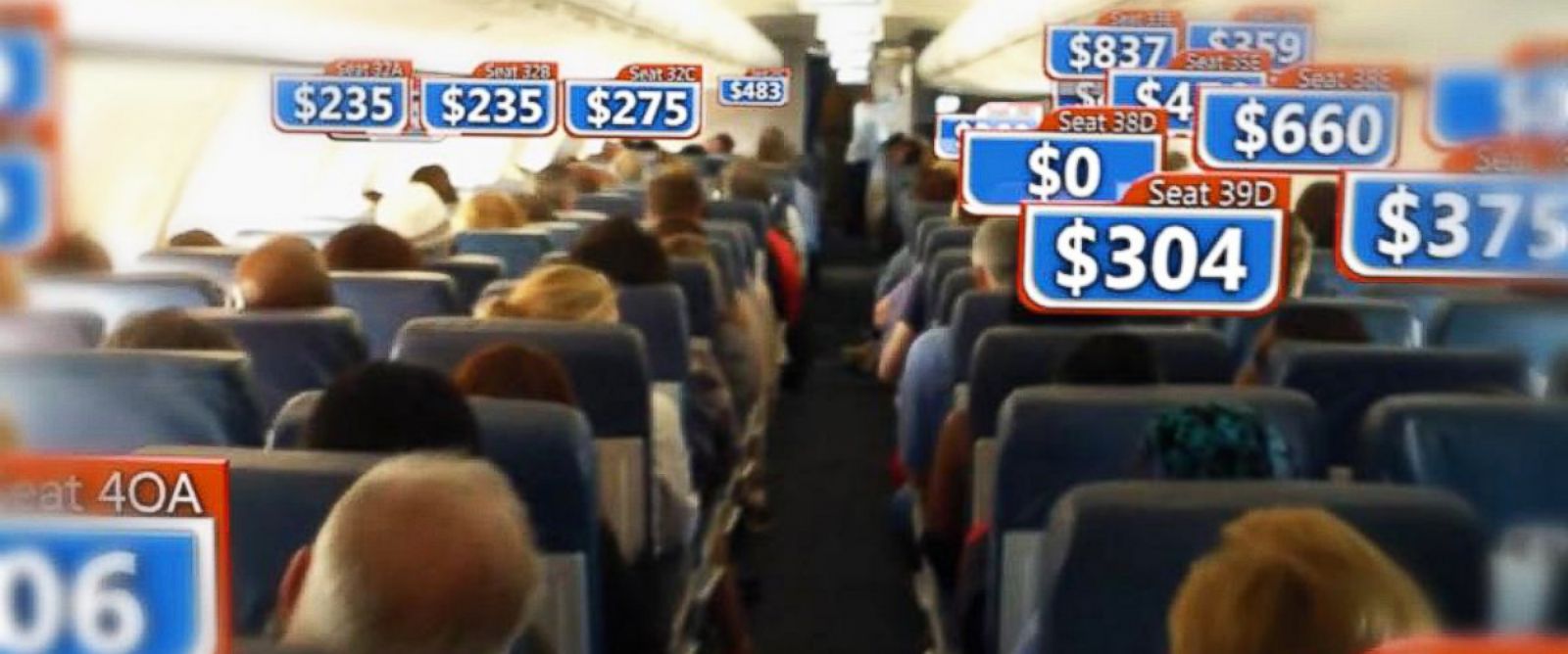 Airline Ticket Prices Shown To Vary Wildly Among Seats On The Same