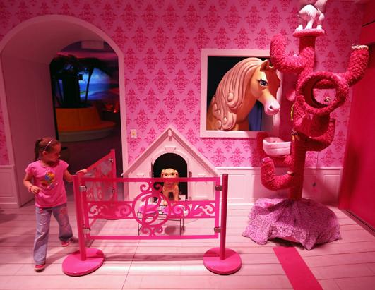 barbie house experience