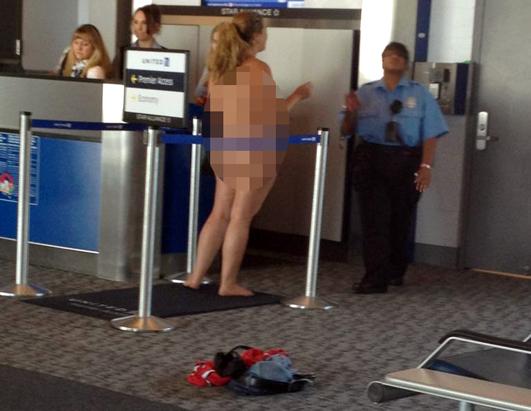 Man Strips Naked At Airport Screening Picture Photos Tsa Horror Stories Abc News