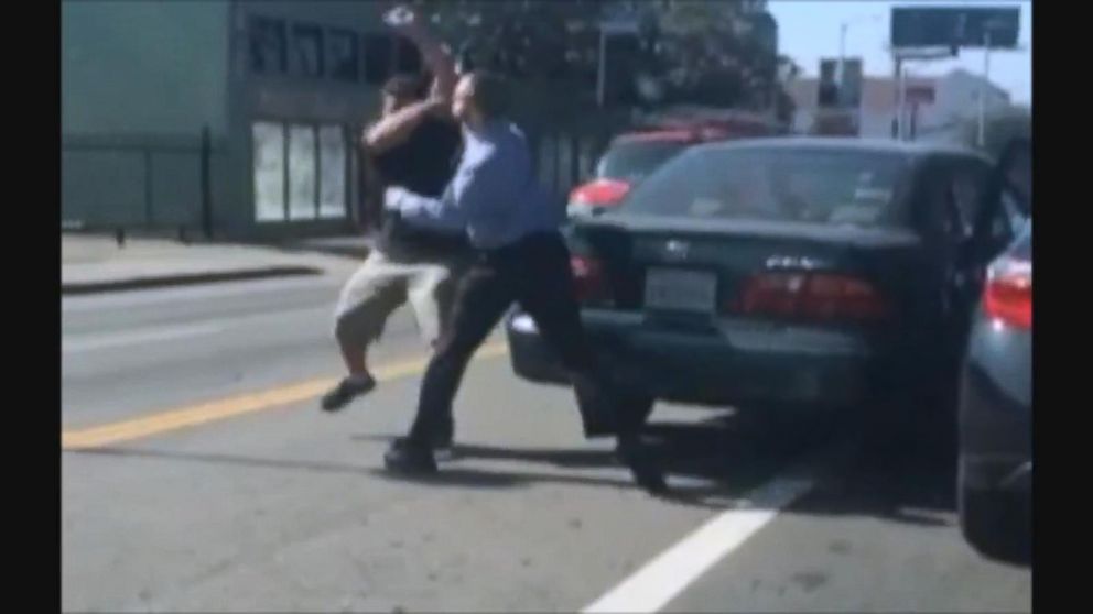 Video Captures Road Rage Incident in Los Angeles Video ABC News