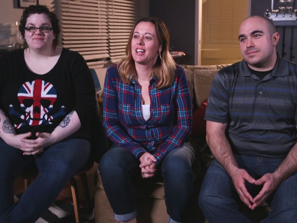 PHOTO: Although they had different fathers, Julie Hutchison (left), Janet Barnicoat (center) and Dean Hundorf (right) all had the same mother who abandoned them after they were born at separate times over the years.