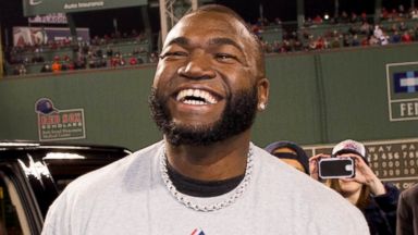 PHOTO: <b>David Ortiz</b>, of the Boston Red Sox, receiving the 2013 World Series - GTY_david_ortiz_jef_131031_16x9t_384