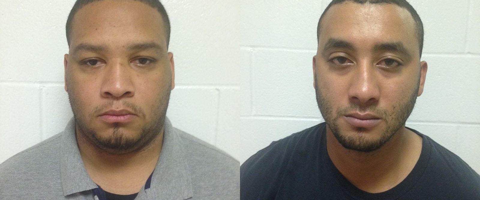 PHOTO: Louisiana State Police have released mug shots for Derrick W. Stafford (left) and Norris J. Greenhouse Jr., the police officers arrested in the death of a 6-year-old boy in Louisiana. 