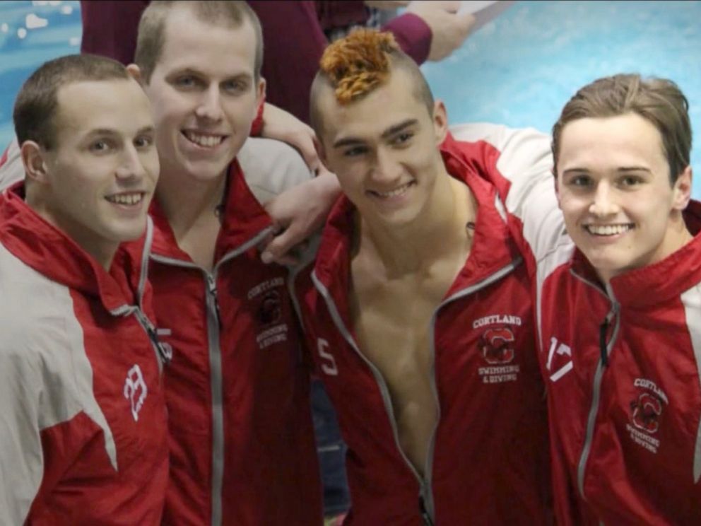 PHOTO: SUNY Cortland swim team coach Brian Tobin called 22-year-old Jack Jakubek a great teammate who everyone could rely on.