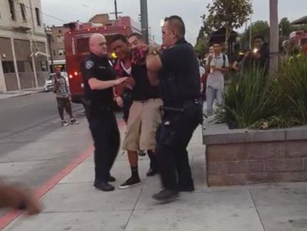 Viral video shows violent arrest of jaywalking Austin man