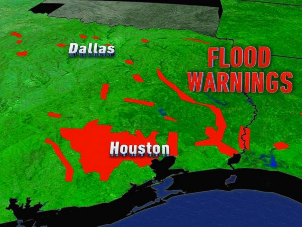 PHOTO:Flood warnings were issued Tuesday for several parts of eastern Texas. 
