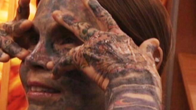 The Most Tattooed Woman in the The Most Tattooed Woman in the