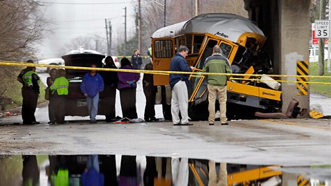 School bus crash