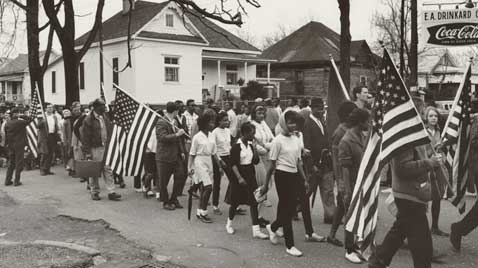 Blacks Marching